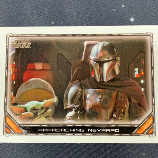 Star Wars - The Mandalorian 2020 -  026 - Approaching Nevarro Vintage Trading Card Singles Topps   