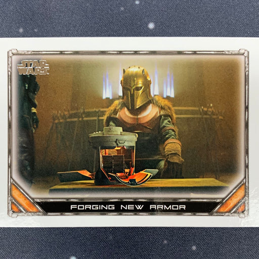 Star Wars - The Mandalorian 2020 -  029 - Forging New Armor Vintage Trading Card Singles Topps