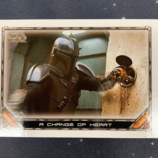 Star Wars - The Mandalorian 2020 -  032 - A Change of Heart Vintage Trading Card Singles Topps   