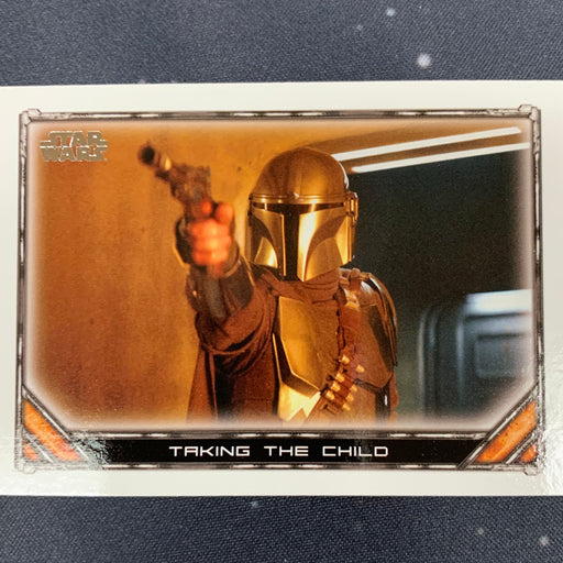 Star Wars - The Mandalorian 2020 -  034 - Taking The Child Vintage Trading Card Singles Topps