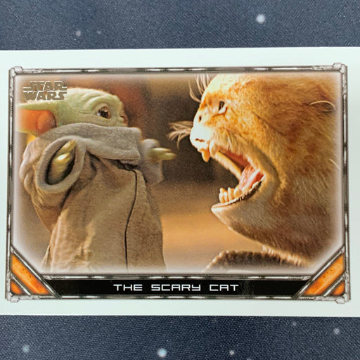 Star Wars - The Mandalorian 2020 -  040 - The Scary Cat Vintage Trading Card Singles Topps   