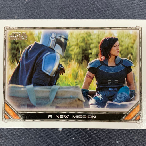 Star Wars - The Mandalorian 2020 -  042 - A New Mission Vintage Trading Card Singles Topps   