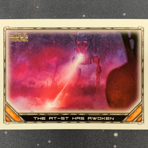 Star Wars - The Mandalorian 2020 -  047 - The AT-ST Has Awoken Vintage Trading Card Singles Topps