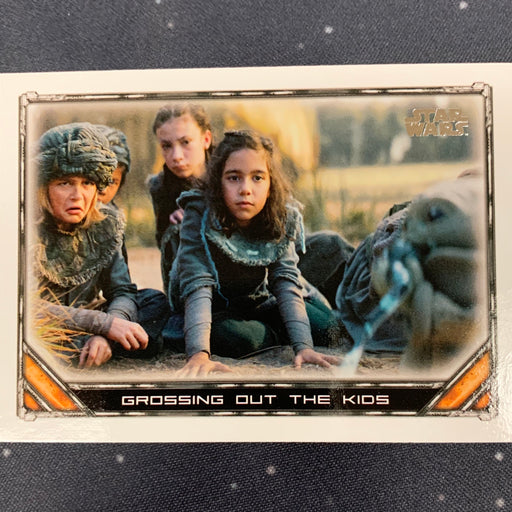 Star Wars - The Mandalorian 2020 -  050 - Grossing out the Kids Vintage Trading Card Singles Topps   