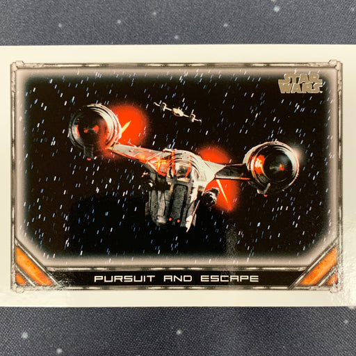 Star Wars - The Mandalorian 2020 -  054 - Pursuit and Escape Vintage Trading Card Singles Topps