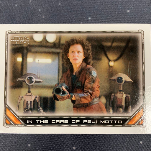 Star Wars - The Mandalorian 2020 -  055 - In the Care of Peli Motto Vintage Trading Card Singles Topps
