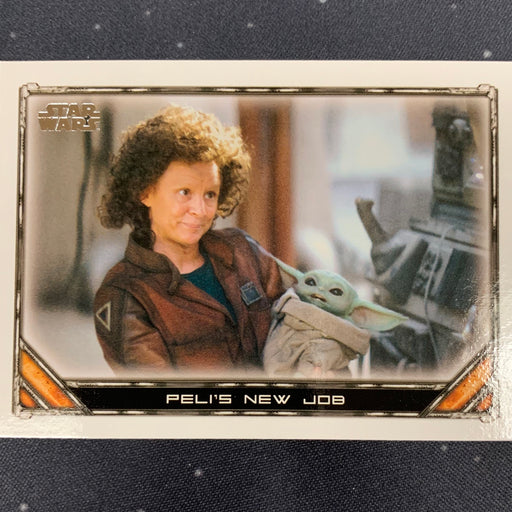 Star Wars - The Mandalorian 2020 -  058 - Peli’s New Job Vintage Trading Card Singles Topps   