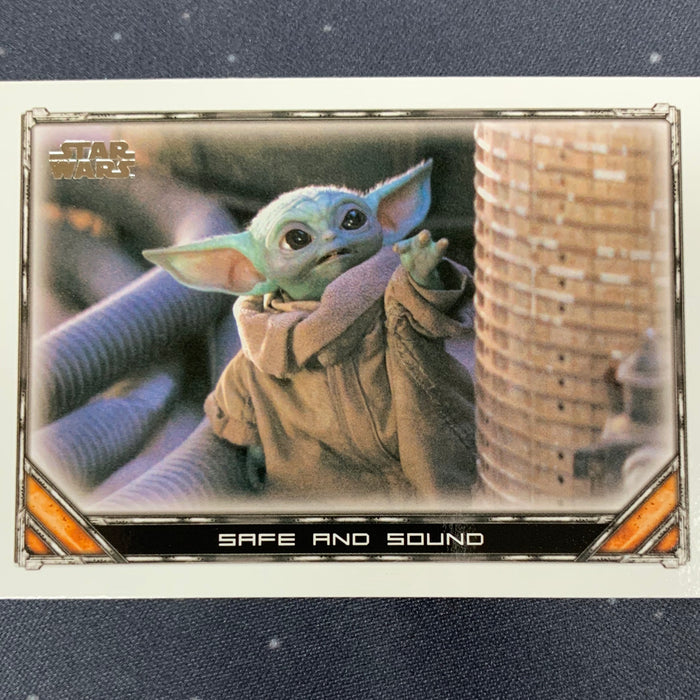 Star Wars - The Mandalorian 2020 -  065 - Safe and Sound Vintage Trading Card Singles Topps   