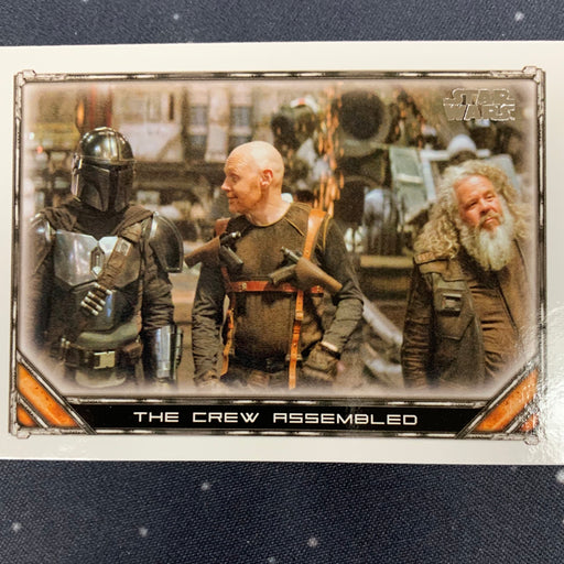 Star Wars - The Mandalorian 2020 -  067 - The Crew Assembled Vintage Trading Card Singles Topps