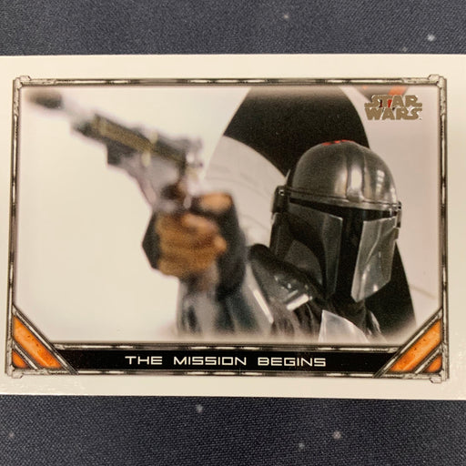 Star Wars - The Mandalorian 2020 -  070 - The Mission Begins Vintage Trading Card Singles Topps