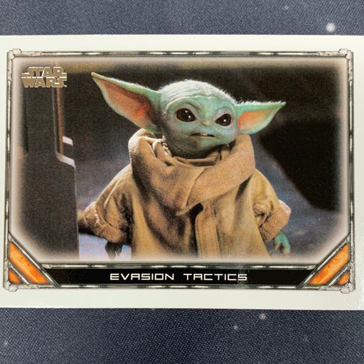 Star Wars - The Mandalorian 2020 -  075 - Evasion Tactics Vintage Trading Card Singles Topps