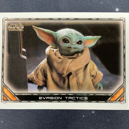 Star Wars - The Mandalorian 2020 -  075 - Evasion Tactics Vintage Trading Card Singles Topps   
