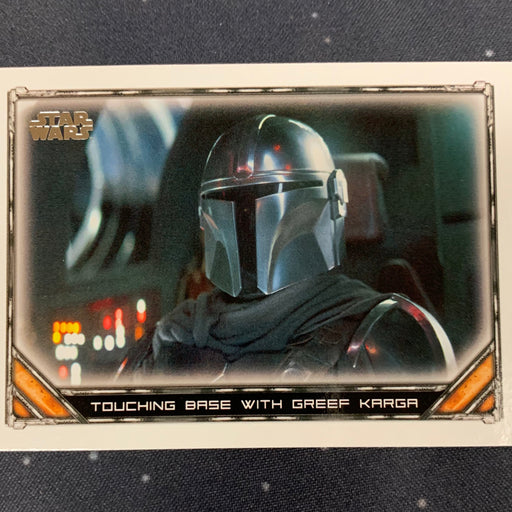 Star Wars - The Mandalorian 2020 -  078 - Touching Base With Greef Karga Vintage Trading Card Singles Topps