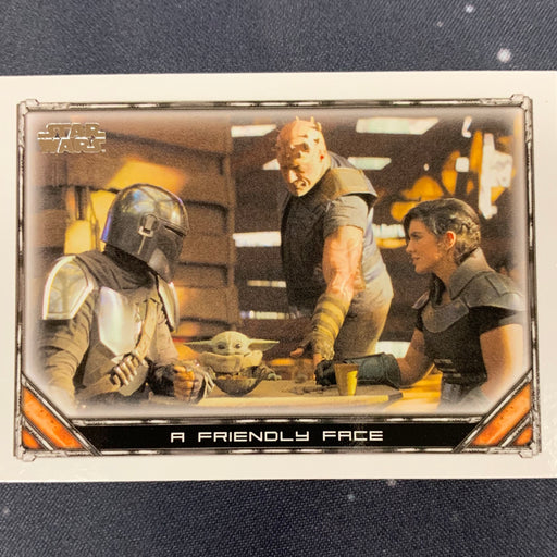 Star Wars - The Mandalorian 2020 -  079 - A Friendly Face Vintage Trading Card Singles Topps