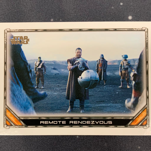 Star Wars - The Mandalorian 2020 -  083 - Remote Rendezvous Vintage Trading Card Singles Topps