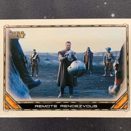 Star Wars - The Mandalorian 2020 -  083 - Remote Rendezvous Vintage Trading Card Singles Topps   