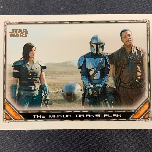 Star Wars - The Mandalorian 2020 -  085 - The Mandalorian’s Plan Vintage Trading Card Singles Topps