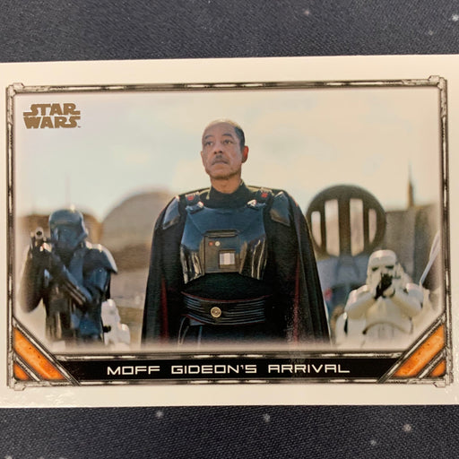 Star Wars - The Mandalorian 2020 -  088 - Moff Gideon’s Arrival Vintage Trading Card Singles Topps
