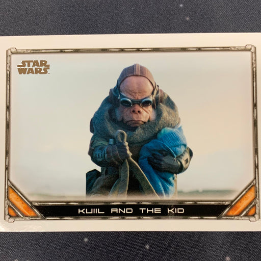 Star Wars - The Mandalorian 2020 -  089 - Kuiil and The Kid Vintage Trading Card Singles Topps