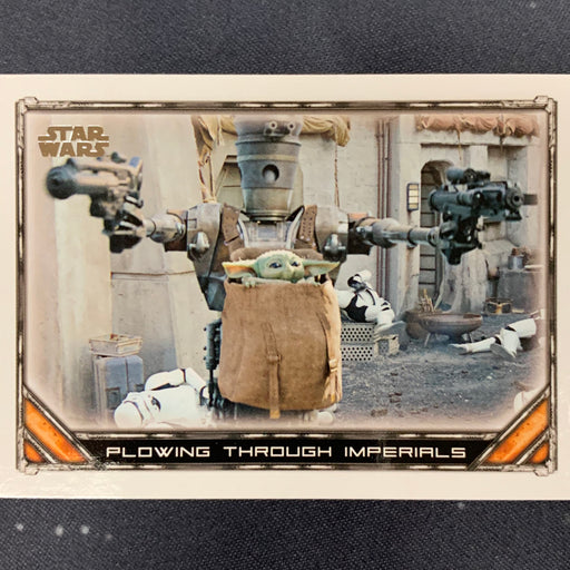 Star Wars - The Mandalorian 2020 -  093 - Plowing Through Imperials Vintage Trading Card Singles Topps