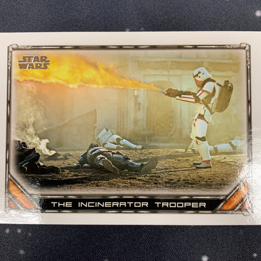 Star Wars - The Mandalorian 2020 -  095 - The Incinerator Trooper Vintage Trading Card Singles Topps   