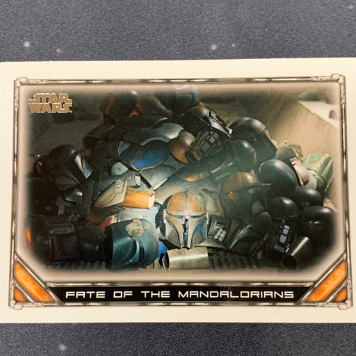 Star Wars - The Mandalorian 2020 -  096 - Fate of the Mandalorians Vintage Trading Card Singles Topps   