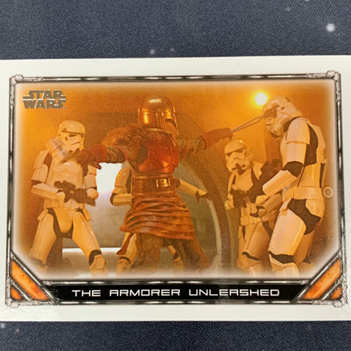Star Wars - The Mandalorian 2020 -  098 - The Armorer Unleashed Vintage Trading Card Singles Topps   