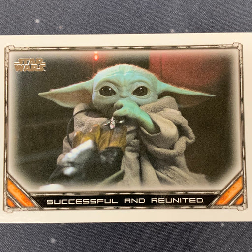 Star Wars - The Mandalorian 2020 -  100 - Successful and Reunited Vintage Trading Card Singles Topps