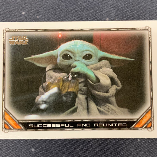Star Wars - The Mandalorian 2020 -  100 - Successful and Reunited Vintage Trading Card Singles Topps   