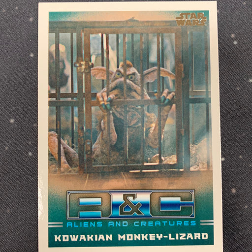 Star Wars - The Mandalorian 2020 -  AC-04 - Kowakian Monkey-Lizard Vintage Trading Card Singles Topps