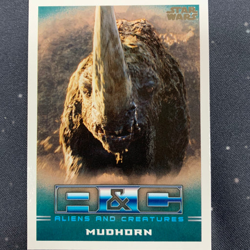 Star Wars - The Mandalorian 2020 -  AC-05 - MudHorn Vintage Trading Card Singles Topps   