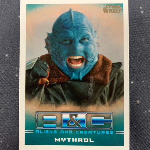Star Wars - The Mandalorian 2020 -  AC-06 - Mythrol Vintage Trading Card Singles Topps   