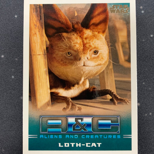 Star Wars - The Mandalorian 2020 -  AC-07 - Loth-Cat Vintage Trading Card Singles Topps   