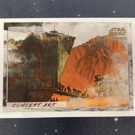 Star Wars - The Mandalorian 2020 -  CA-04 Concept Art 04 Vintage Trading Card Singles Topps