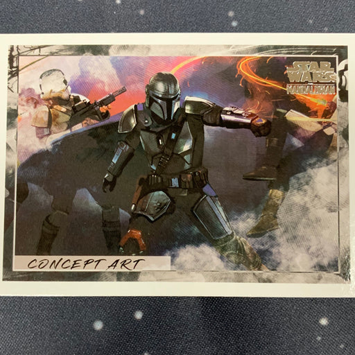 Star Wars - The Mandalorian 2020 -  CA-05 Concept Art 05 Vintage Trading Card Singles Topps