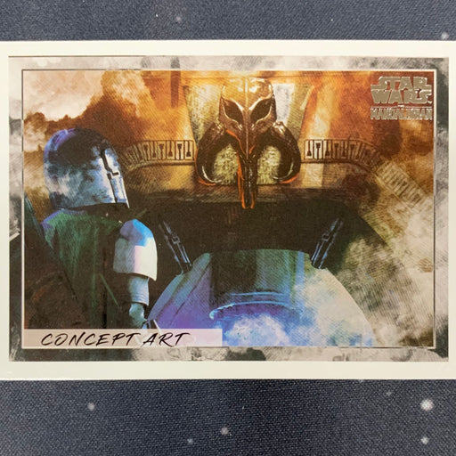 Star Wars - The Mandalorian 2020 -  CA-06 Concept Art - Chapter 3 Vintage Trading Card Singles Topps   