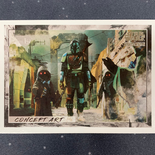 Star Wars - The Mandalorian 2020 -  CA-07 Concept Art 07 Vintage Trading Card Singles Topps