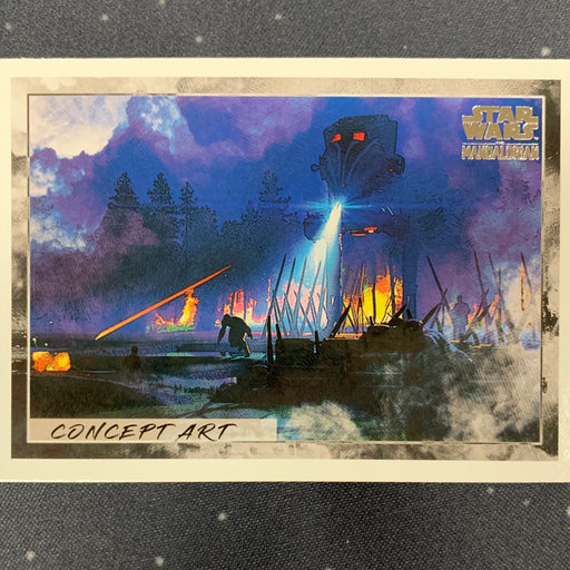 Star Wars - The Mandalorian 2020 -  CA-08 Concept Art 08 Vintage Trading Card Singles Topps   