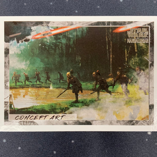 Star Wars - The Mandalorian 2020 -  CA-09 Concept Art - Chapter 4 Vintage Trading Card Singles Topps