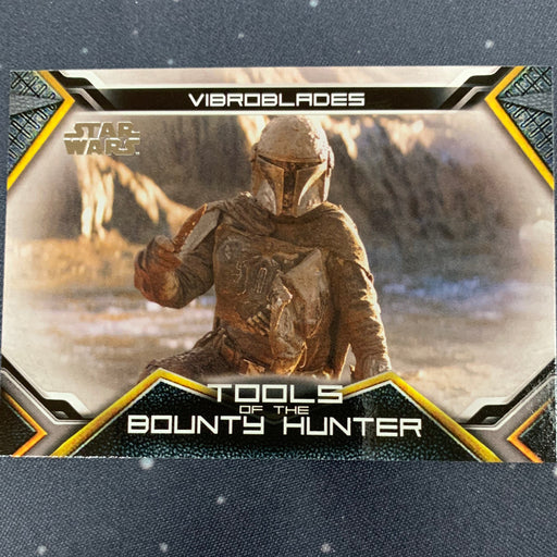 Star Wars - The Mandalorian 2020 -  TB-07 - Vibroblades Vintage Trading Card Singles Topps