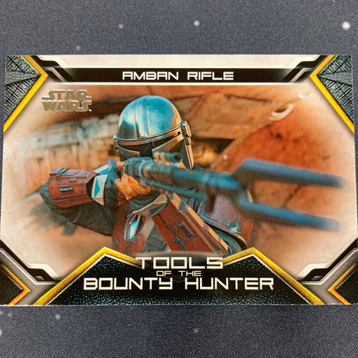 Star Wars - The Mandalorian 2020 -  TB-02 - Amban Rifle Vintage Trading Card Singles Topps
