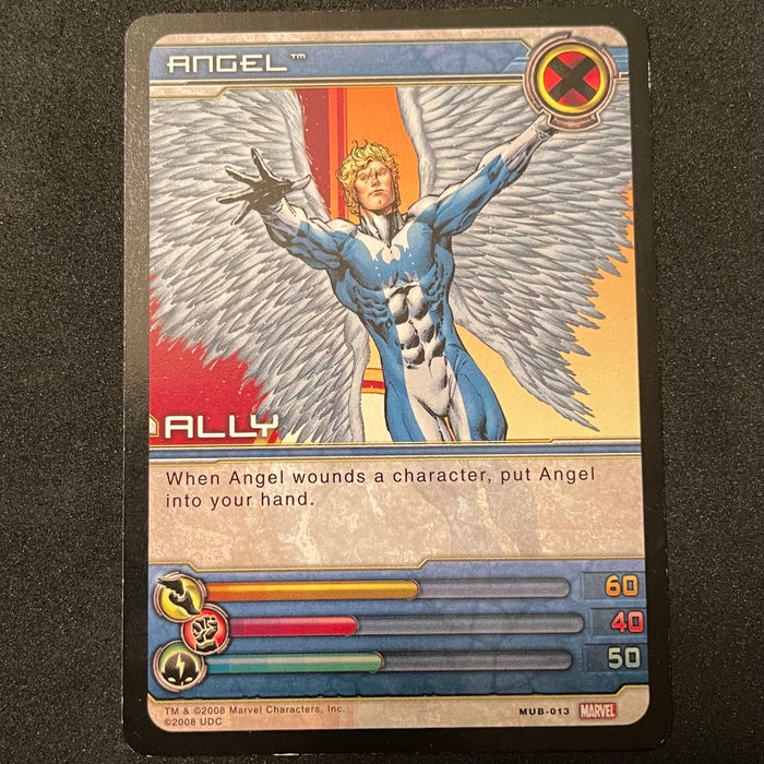 Marvel Ultimate Battles 2008 - MUB-013 - Angel Vintage Trading Card Singles Upper Deck