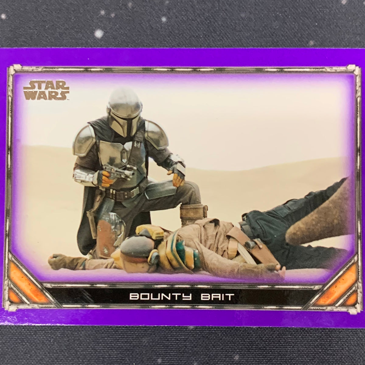 Star Wars - The Mandalorian 2020 - 060 - Bounty Bait - Purple Border —  Heroic Goods and Games