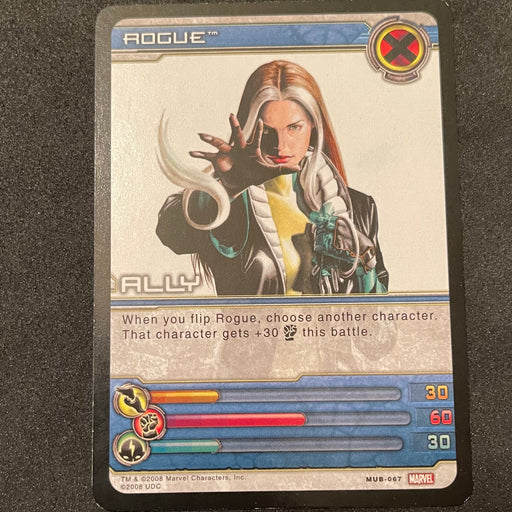 Marvel Ultimate Battles 2008 - MUB-067 - Rogue Vintage Trading Card Singles Upper Deck