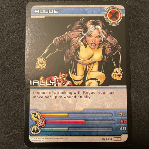 Marvel Ultimate Battles 2008 - MUB-068 - Rogue Vintage Trading Card Singles Upper Deck