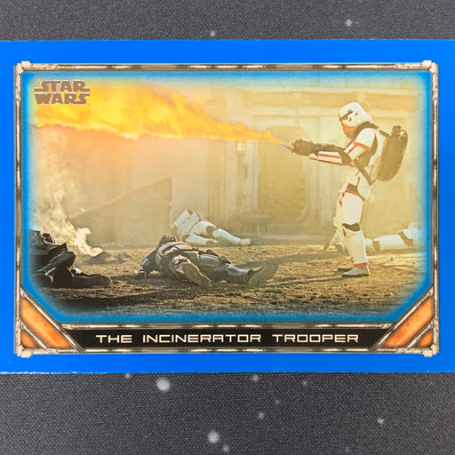 Star Wars - The Mandalorian 2020 -  095 - The Incinerator Trooper - Blue Border Vintage Trading Card Singles Topps