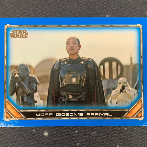 Star Wars - The Mandalorian 2020 -  088 - Moff Gideon’s Arrival - Blue Border Vintage Trading Card Singles Topps