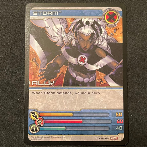 Marvel Ultimate Battles 2008 - MUB-080 - Storm Vintage Trading Card Singles Upper Deck