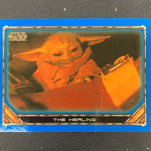 Star Wars - The Mandalorian 2020 -  084 - The Healing - Blue Border Vintage Trading Card Singles Topps