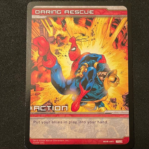Marvel Ultimate Battles 2008 - MUB-093 - Daring Rescue Vintage Trading Card Singles Upper Deck